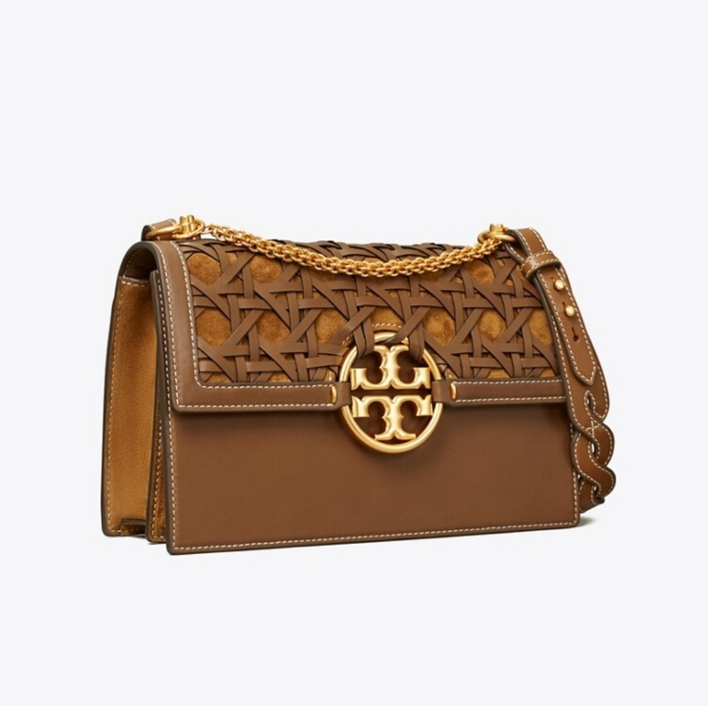 Tory burch Miller basket weave purse